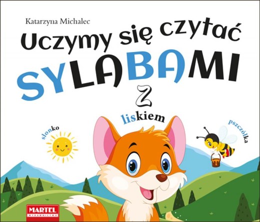 okładka Uczymy się czytać sylabami z liskiem książka | Katarzyna Michalec