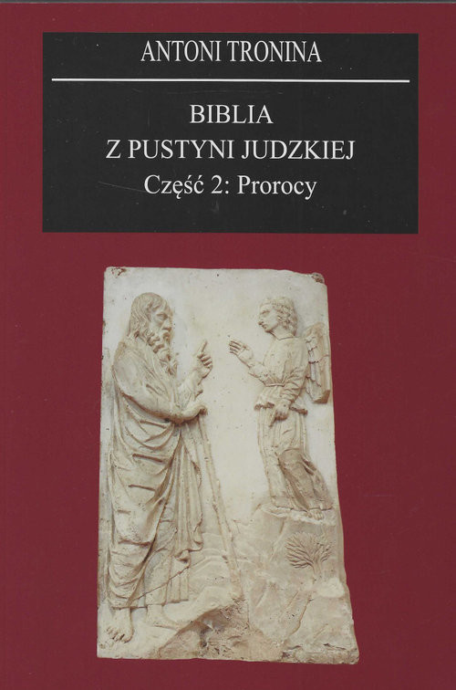okładka Biblia z Pustyni Judzkiej Część 2 Prorocy książka | Antoni Tronina
