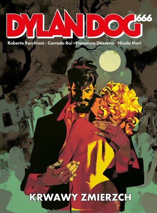 okładka Dylan Dog 666 Krwawy Zmierzch książka