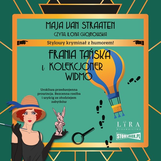 okładka Frania Tańska i Kolekcjoner Widmo audiobook | MP3 | Maja van