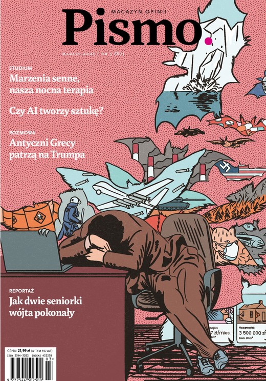 okładka Pismo. Magazyn opinii Pismo. Magazyn opinii Pismo. Magazyn opinii Pismo. Magazyn Opinii Nr 03/2025 ebook | epub, mobi | Marek Węcowski, Karolina Lewestam, Mateusz Górniak, Zuzanna Kowalczyk, Magdalena Bigaj