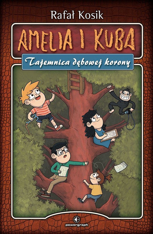 okładka Amelia i Kuba. Tajemnica dębowej korony ebook | epub, mobi | Rafał Kosik