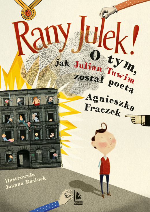 okładka RANY JULEK! O tym, jak Julian Tuwim został poetą ebook | epub, mobi | Agnieszka Frączek