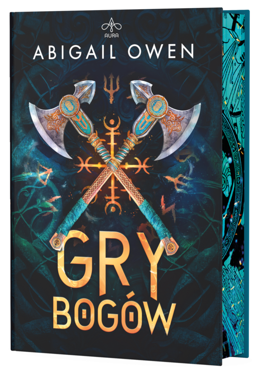 okładka Gry bogów (ilustrowane brzegi) książka