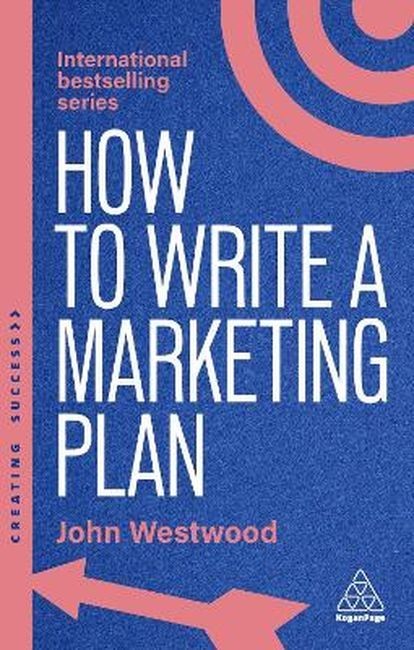 okładka How to write a marketing plan. Define your strategy, Plan effectively and reach your marketing goals wer. angielska książka