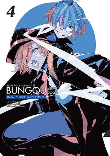okładka Bungou Stray Dogs. Dazai, Chuuya lat 15. Tom 4 książka