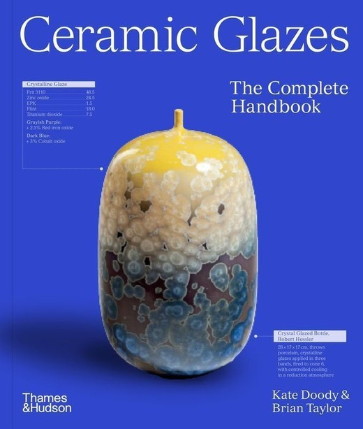 okładka Ceramic Glazes wer. angielska książka