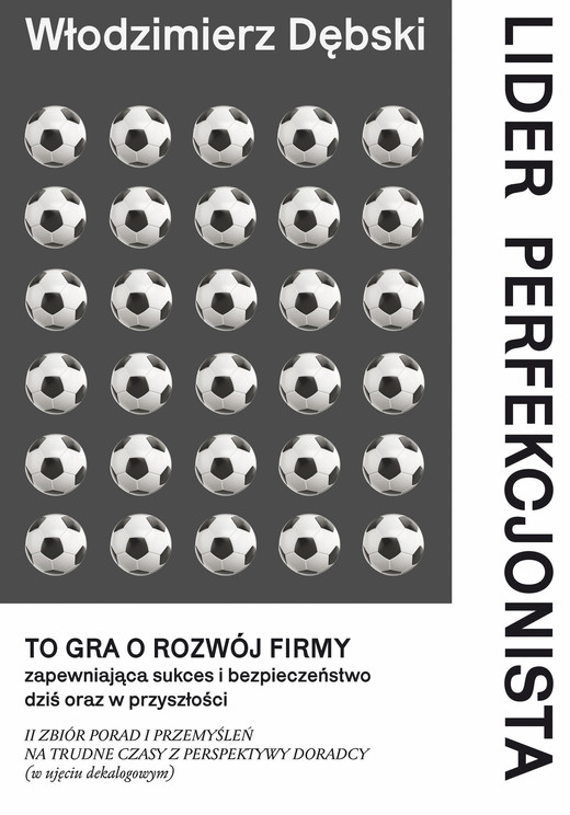 okładka Lider perfekcjonista książka | Włodzimierz Dębski