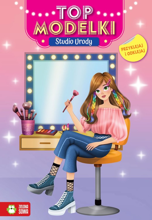 okładka Studio urody. Top modelki książka