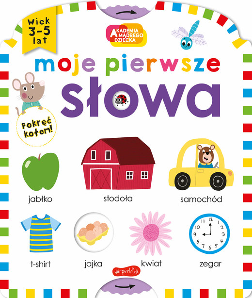 okładka Moje pierwsze. Akademia mądrego dziecka. Moje pierwsze książka