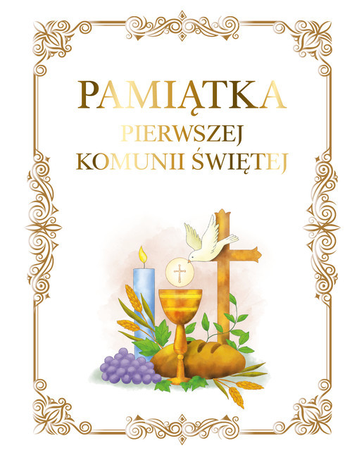 okładka Pamiątka Pierwszej Komunii Świętej książka