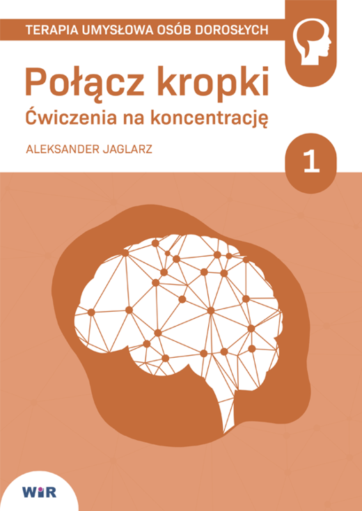 okładka Połącz kropki ćwiczenia na koncentrację 1 książka