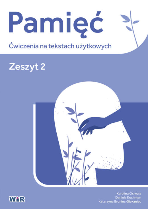 okładka Pamięć ćwiczenia na tekstach użytkowych zeszyt 2 książka