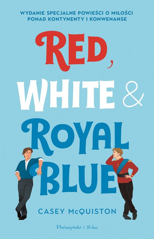 okładka Red, White & Royal Blue ebook | epub, mobi | Casey McQuiston