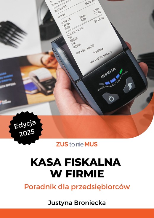 okładka Kasa fiskalna w firmie ebook | pdf | Justyna Broniecka