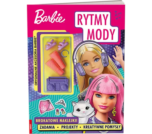 okładka Barbie Rytmy mody FLA-1102 książka