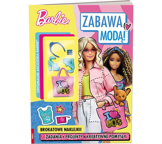 okładka Barbie Zabawa Modą FLA-1101 książka