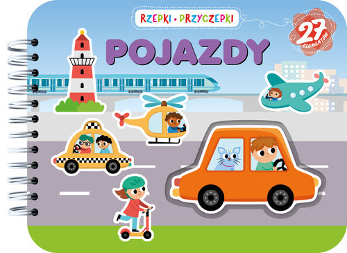 okładka Rzepki-przyczepki. Pojazdy książka