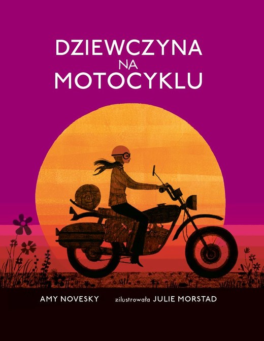 okładka Dziewczyna na motocyklu książka