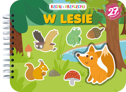 okładka Rzepki-przyczepki. W lesie książka