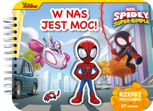 okładka Rzepki-przyczepki W nas jest moc! Marvel Spidey i Super-kumple książka | Monika Kiersnowska
