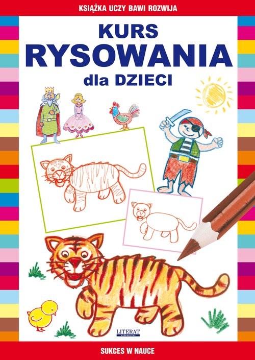 okładka Kurs rysowania dla dzieci książka | Krystian Pruchnicki