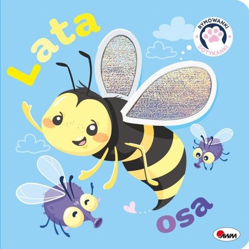 okładka Rymowanki dotykanki Lata osa dotykowa książka