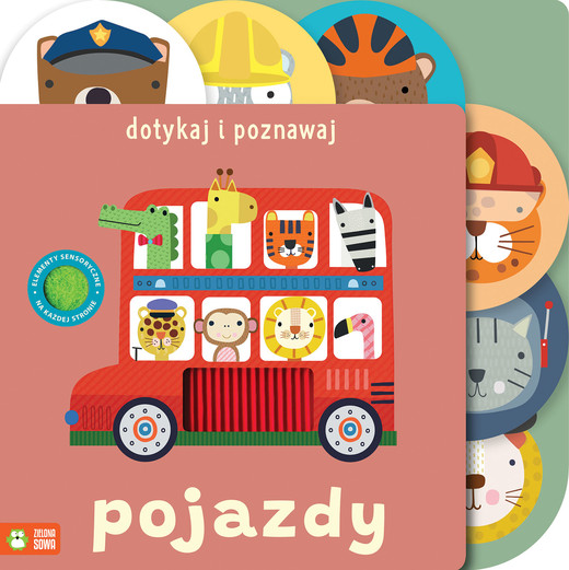 okładka Pojazdy. Dotykaj i poznawaj książka