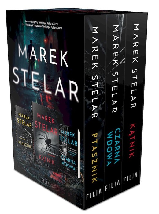 okładka Pakiet Ptasznik / Czarna wdowa / Kątnik książka