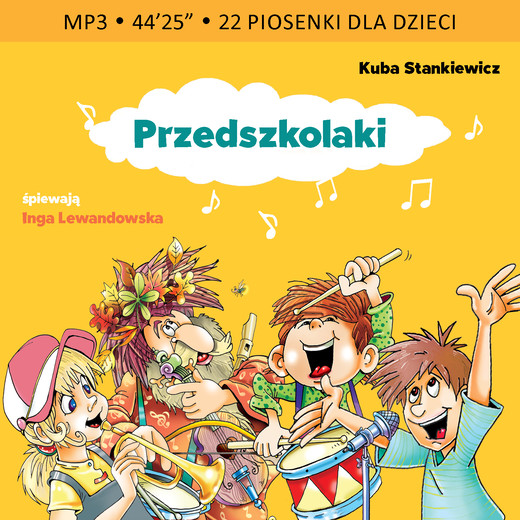 okładka Przedszkolaki audiobook | MP3 | Inga Lewandowska
