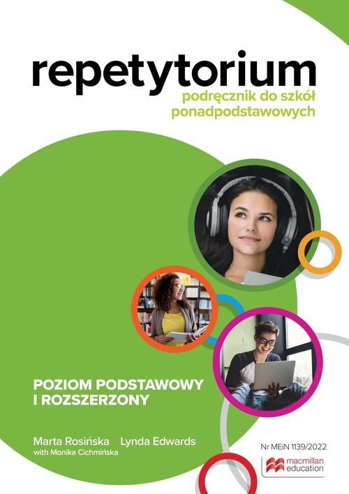 okładka Repetytorium Podręcznik do szkół ponadpodstawowych Poziom podstawowy i rozszerzony. książka | Lynda Edwards, Rosinska Marta