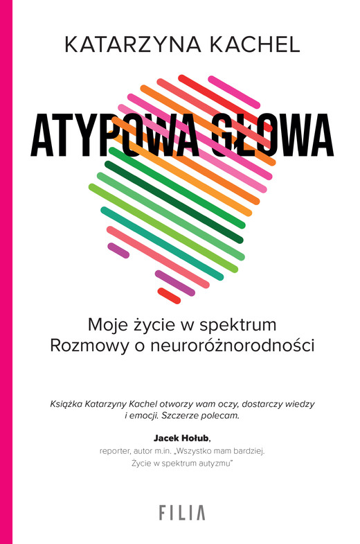 okładka Atypowa głowa. Moje życie w spektrum książka