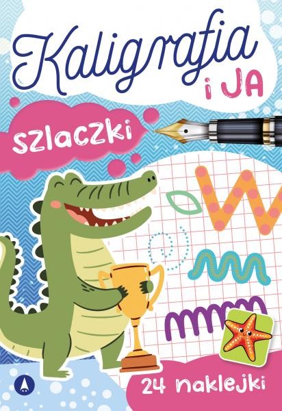 okładka Szlaczki. Kaligrafia i ja książka