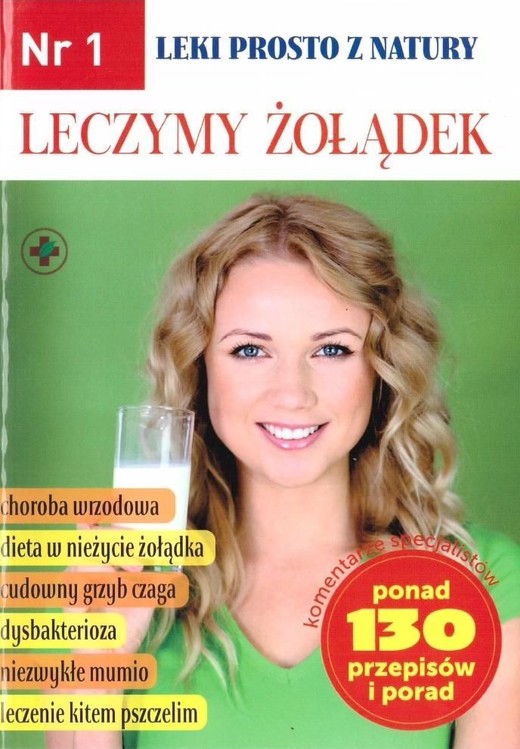 okładka Leczymy żołądek. Leki prosto z natury. Nr. 1 książka