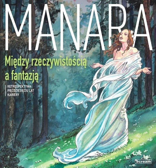 okładka Manara, Między rzeczywistością a fantazją książka