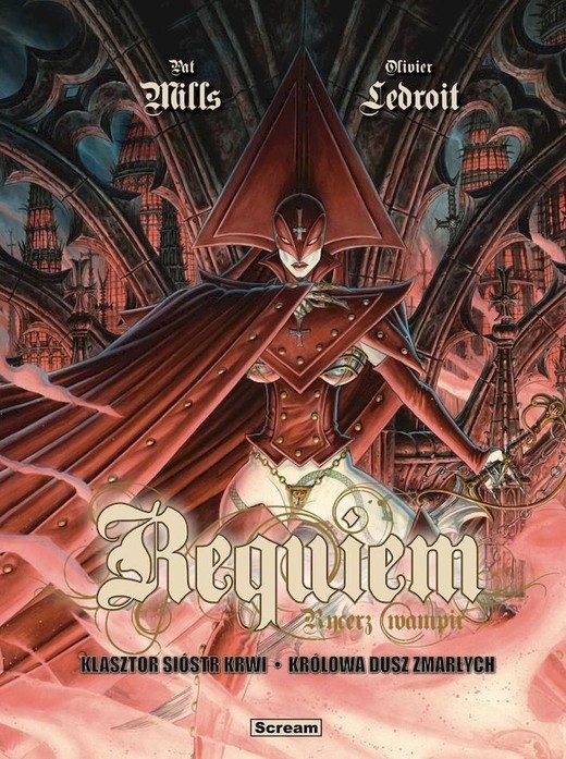 okładka Requiem. Rycerz wampir. Tom 7-8 książka