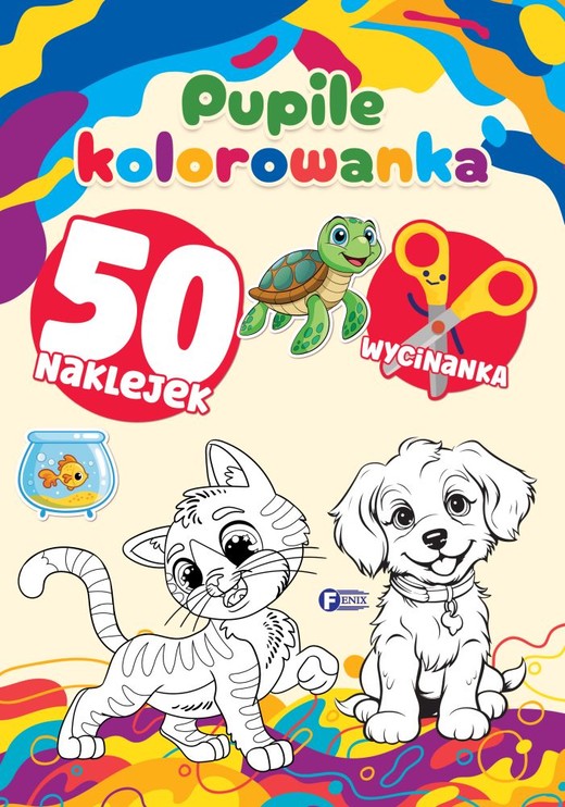 okładka Pupile. Kolorowanka książka