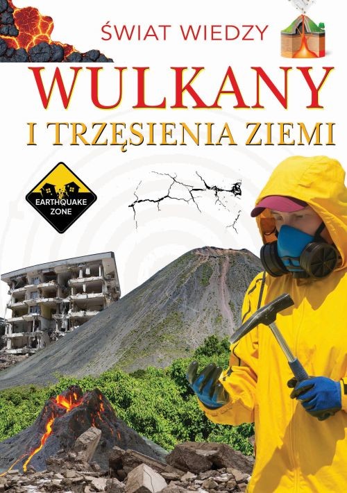 okładka Wulkany i trzęsienia ziemi książka