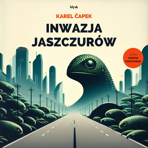okładka Inwazja jaszczurów audiobook | MP3 | Karel Čapek