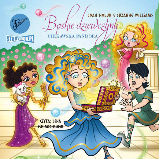 okładka Boskie dziewczyny. Tom 9. Ciekawska Pandora audiobook | MP3 | Joan Holub, Suzanne Williams