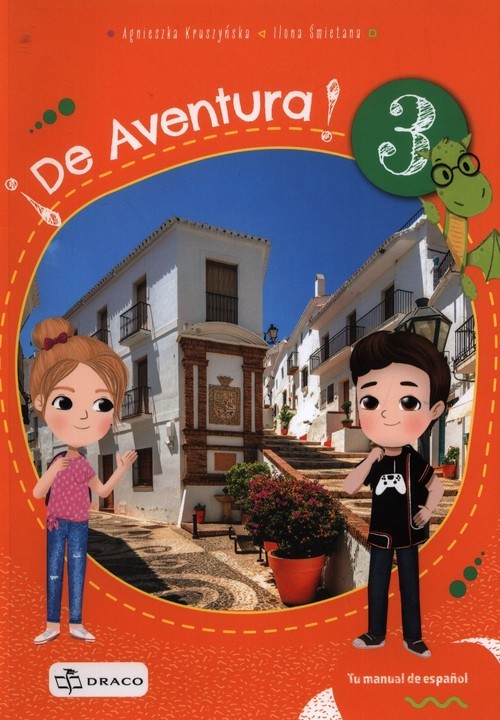 okładka De Aventura 3 Język hiszpański Podręcznik książka