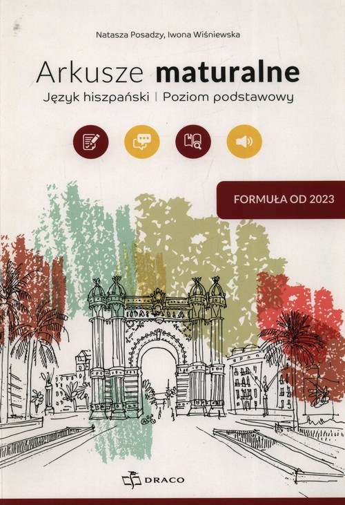 okładka Arkusze maturalne Język hiszpański Poziom podstawowy Formuła od 2023 książka