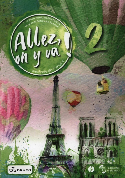 okładka Allez on y va 2 Język francuski Podręcznik książka