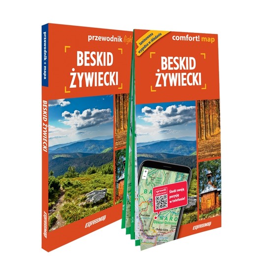 okładka Beskid Żywiecki zestaw przewodnikowy 2w1 light 2022 książka