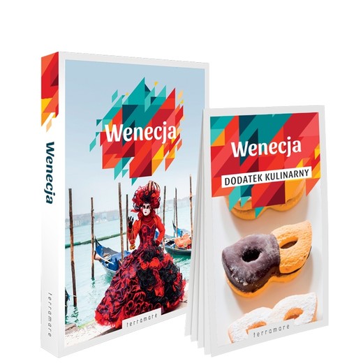 okładka Wenecja Przewodnik ilustrowany z dodatkiem kulinarnym Terramare 2024 książka