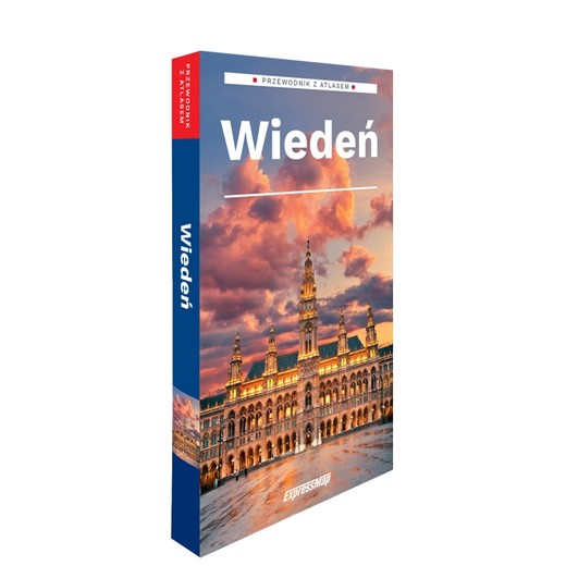 okładka Wiedeń przewodnik z atlasem 2023 książka