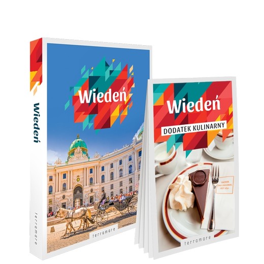 okładka Wiedeń Przewodnik ilustrowany z dodatkiem kulinarnym Terramare 2024 książka