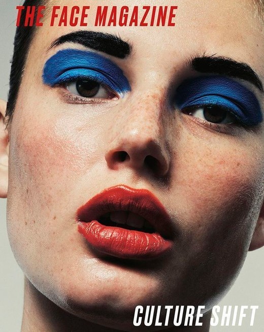 okładka The Face Magazine wer. angielska książka