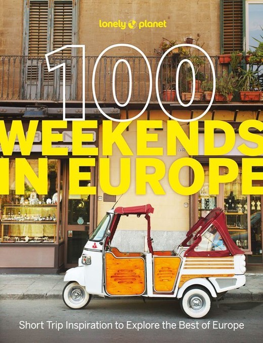 okładka 100 weekends in Europe wer. angielska książka