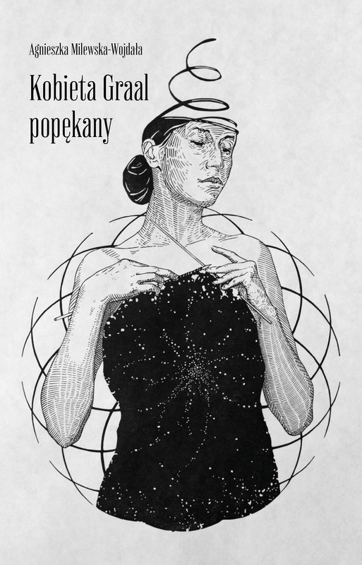 okładka Kobieta Graal popękany książka